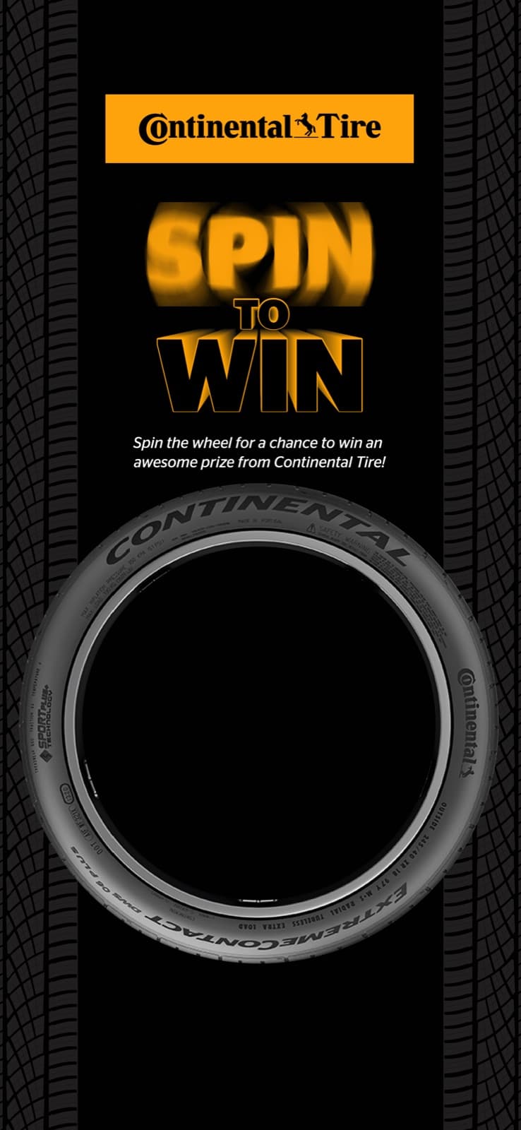 Continental Tire Spin to Win