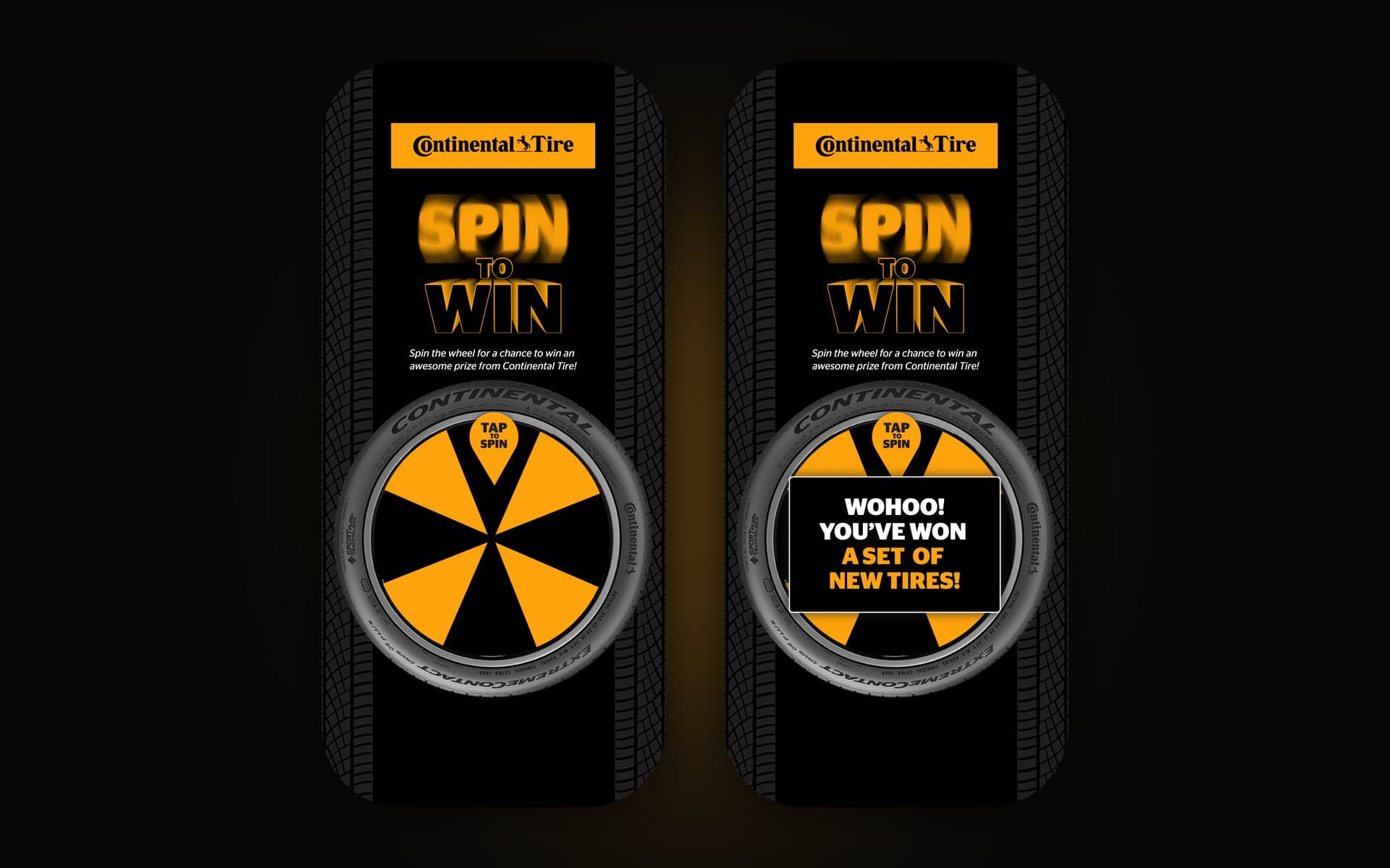 Spin to Win: Continental Tire x ECNL Sweepstakes Microsite