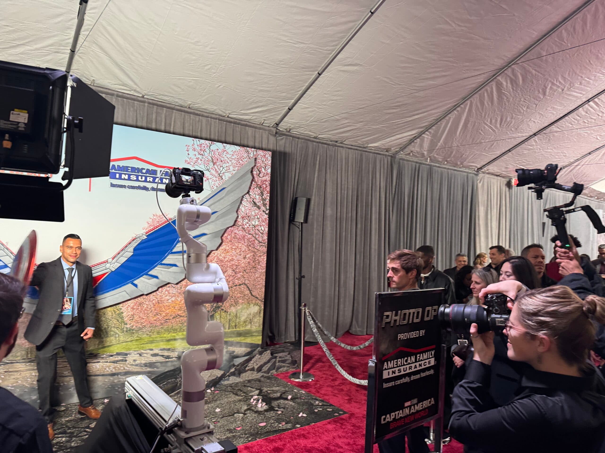 Lights, Camera, Action: The Glam Cam at the Captain America: Brave New World Premiere