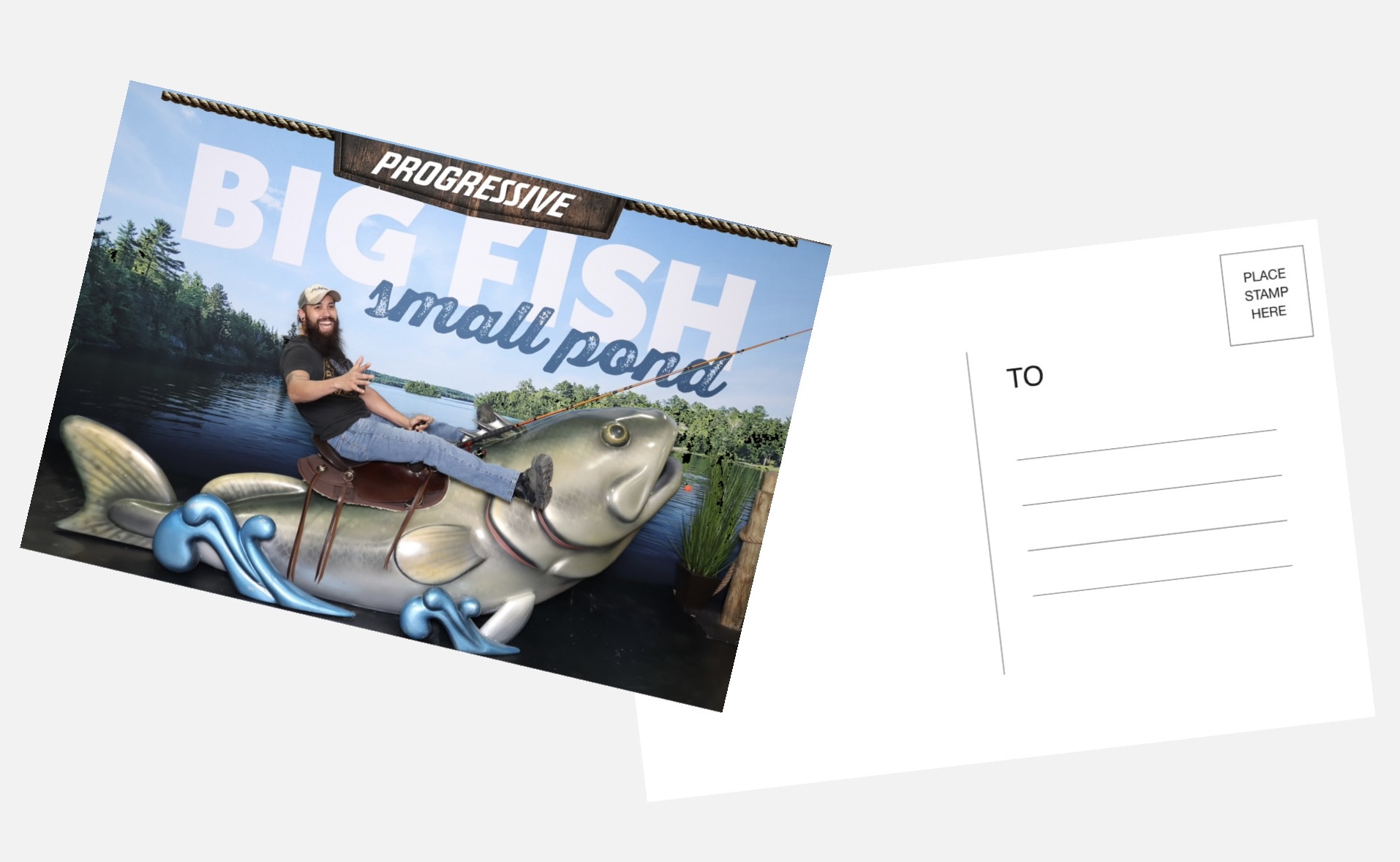 Progressive Insurance : Custom Postcards