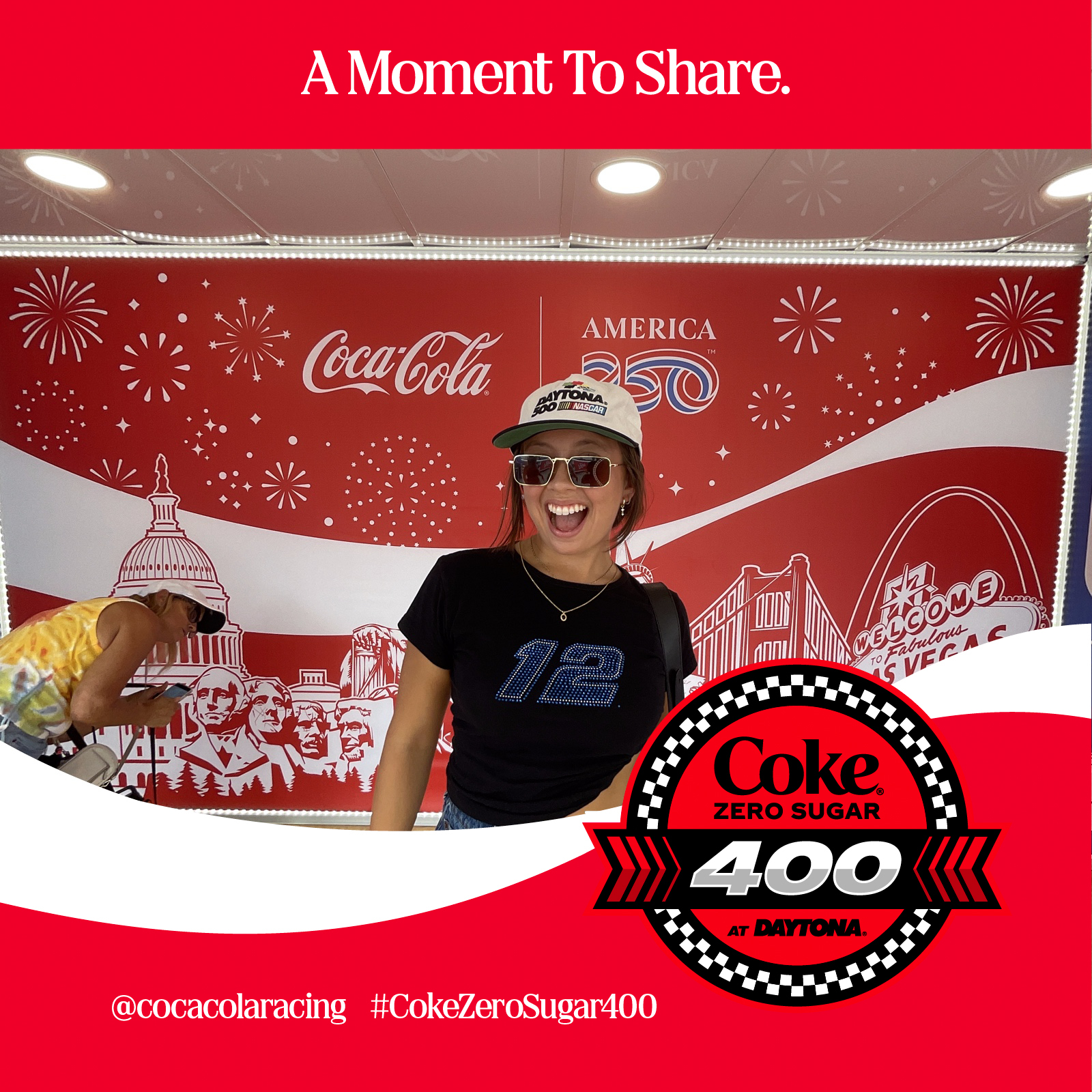 Revved Up Connections: Coca-Cola’s Selfie Station on the NASCAR Circuit