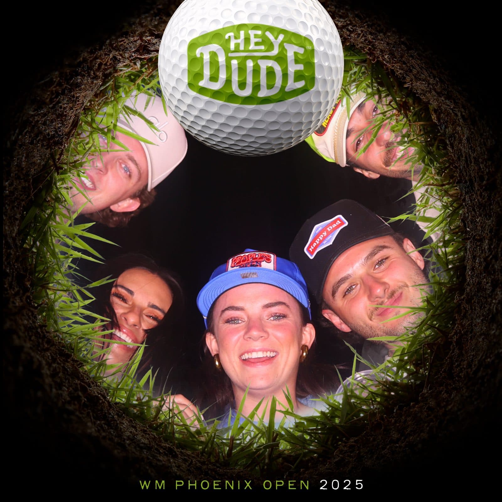 Hey Dude Selfie Station at the WM Phoenix Open