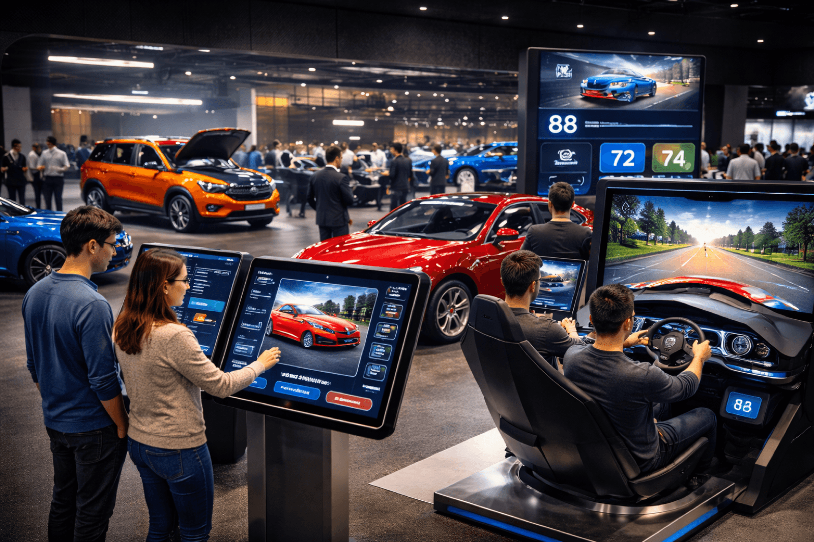 Automotive event space photo