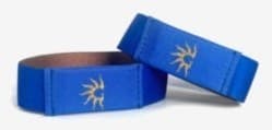 Blue elastic cloth RFID wristbands